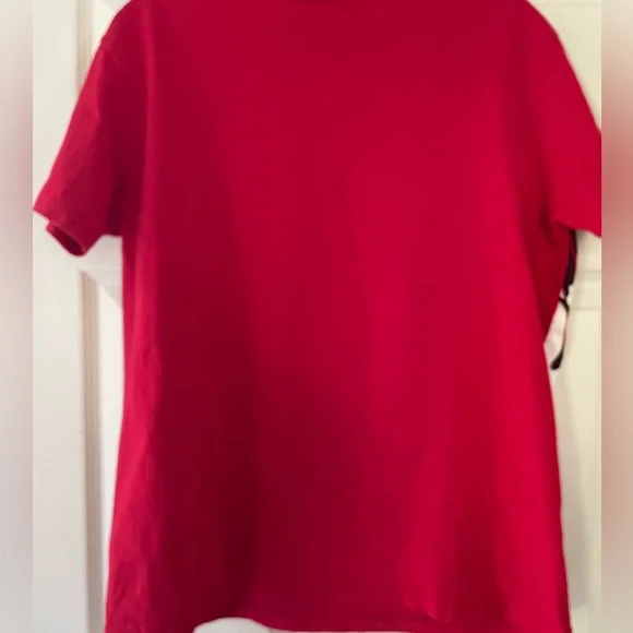 Walt Disney World Women's Red Mickey Mouse Face Tee Sz Large - Picture 5 of 9